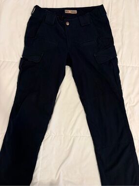 5.11 Tactical Black Cargo Pants with Utility Pockets